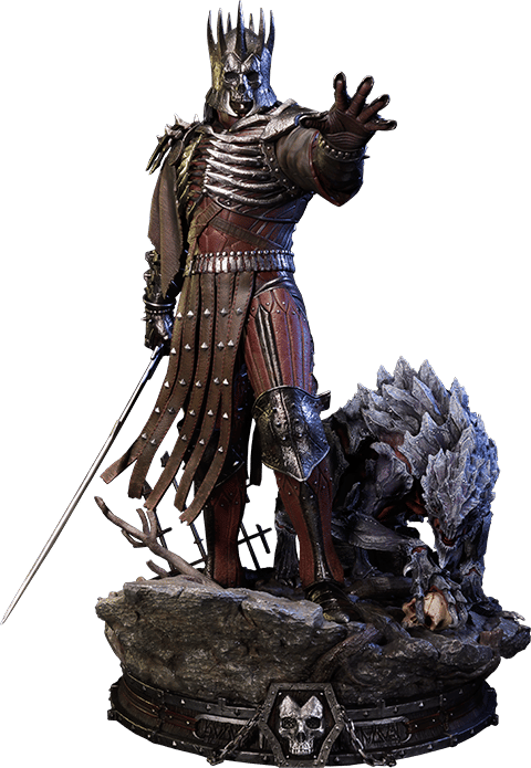 The Witcher 3: Wild Hunt Eredin Polystone Statue  Collector Edition (Prototype Shown) View 21