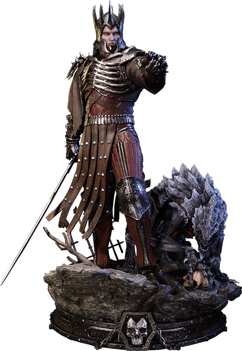 The Witcher 3: Wild Hunt Eredin Polystone Statue  Exclusive Edition (Prototype Shown) View 24