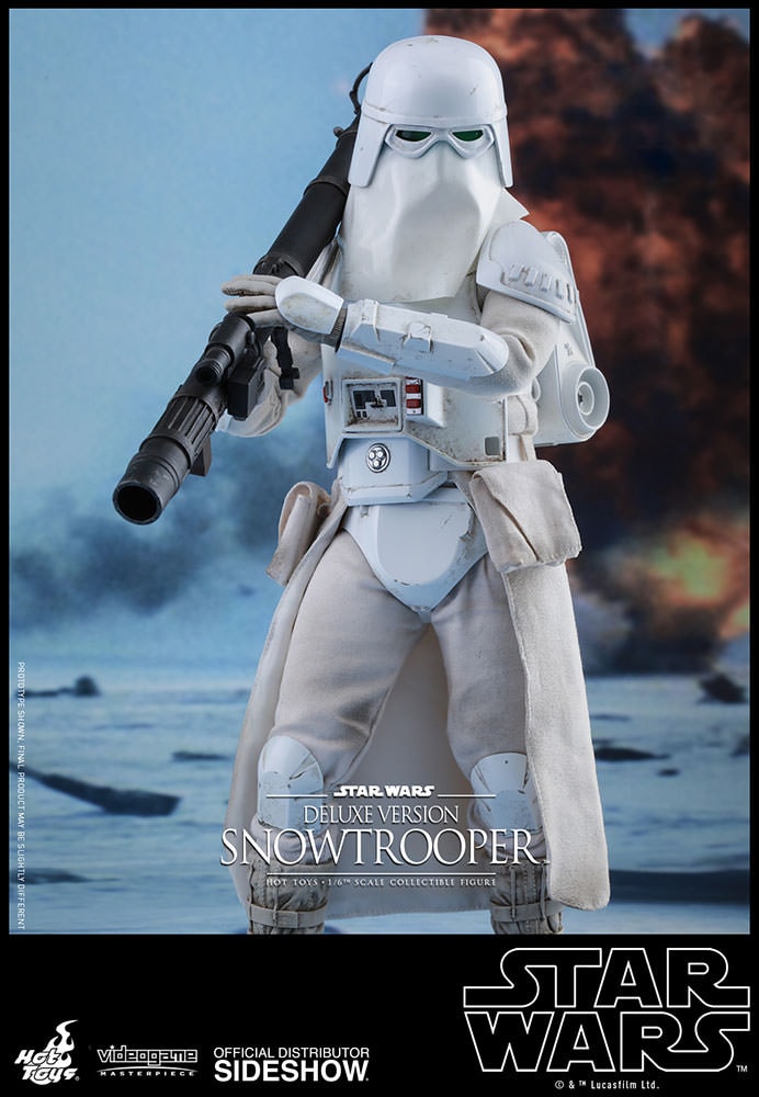 Star Wars Snowtrooper Deluxe Version Sixth Scale Figure by H