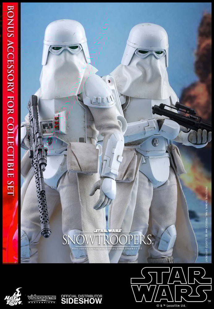 Star Wars Snowtroopers Sixth Scale Figure Set by Hot Toys