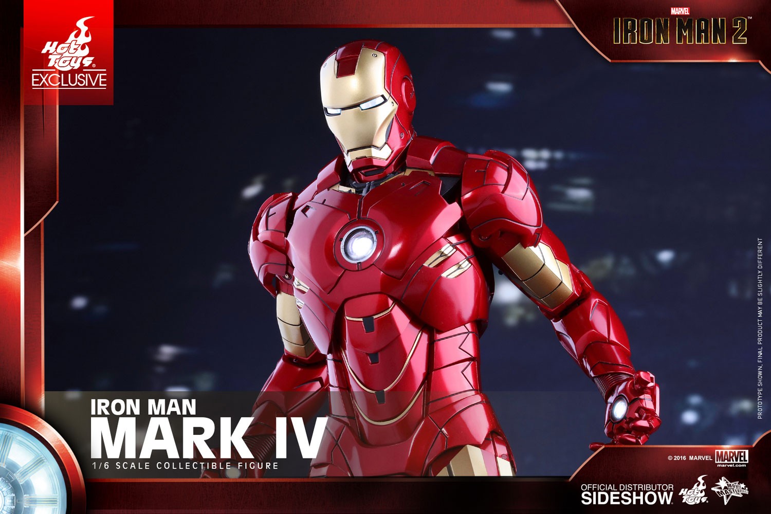 Marvel Iron Man Mark IV Sixth Scale Figure by Hot Toys