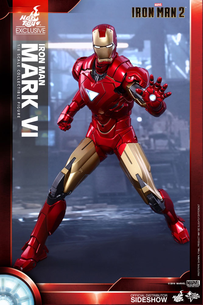 Iron Man Mark VI Figure by Hot Toys | Sideshow Collectibles