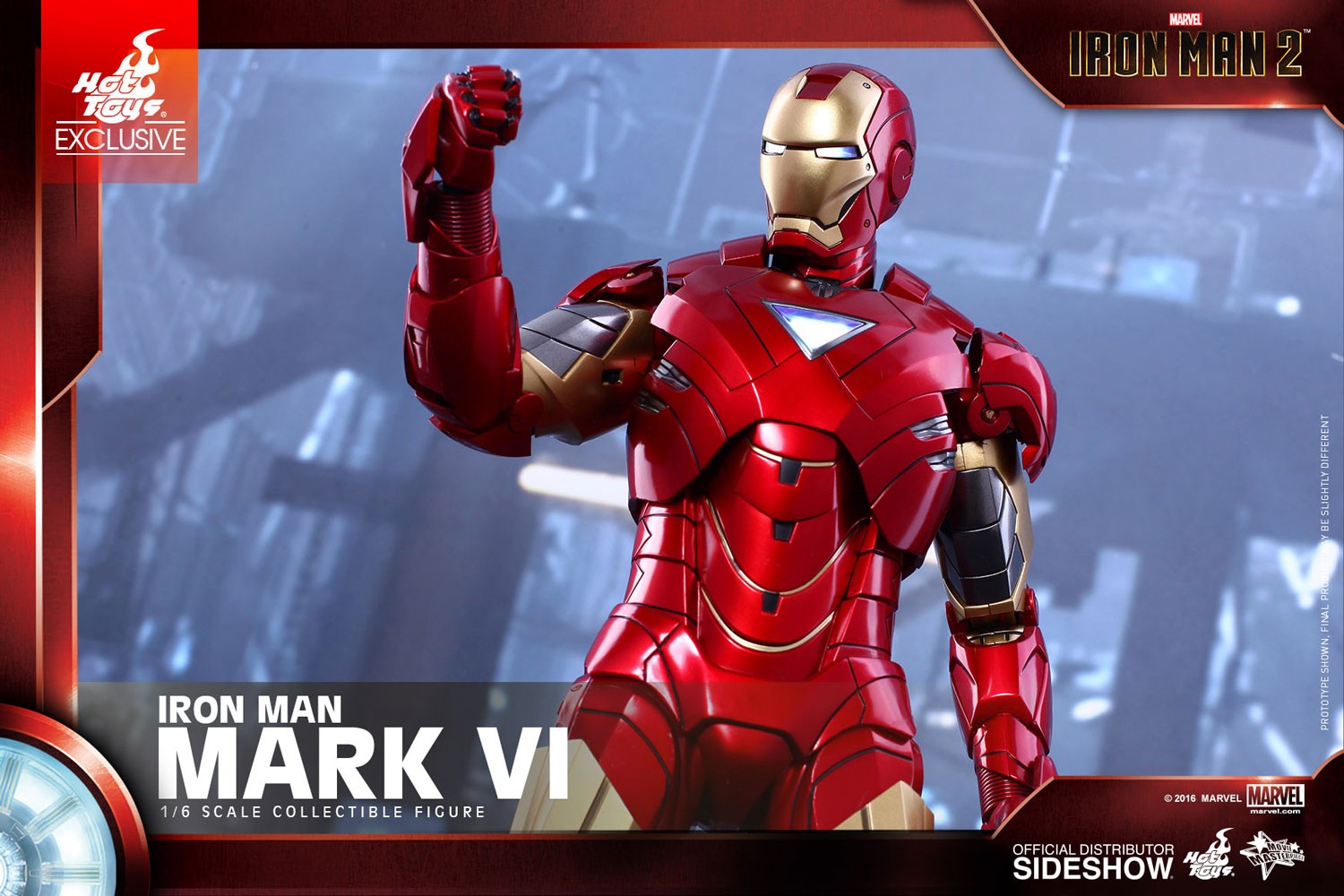 Marvel Iron Man Mark VI Sixth Scale Figure  Exclusive Edition (Prototype Shown) View 9