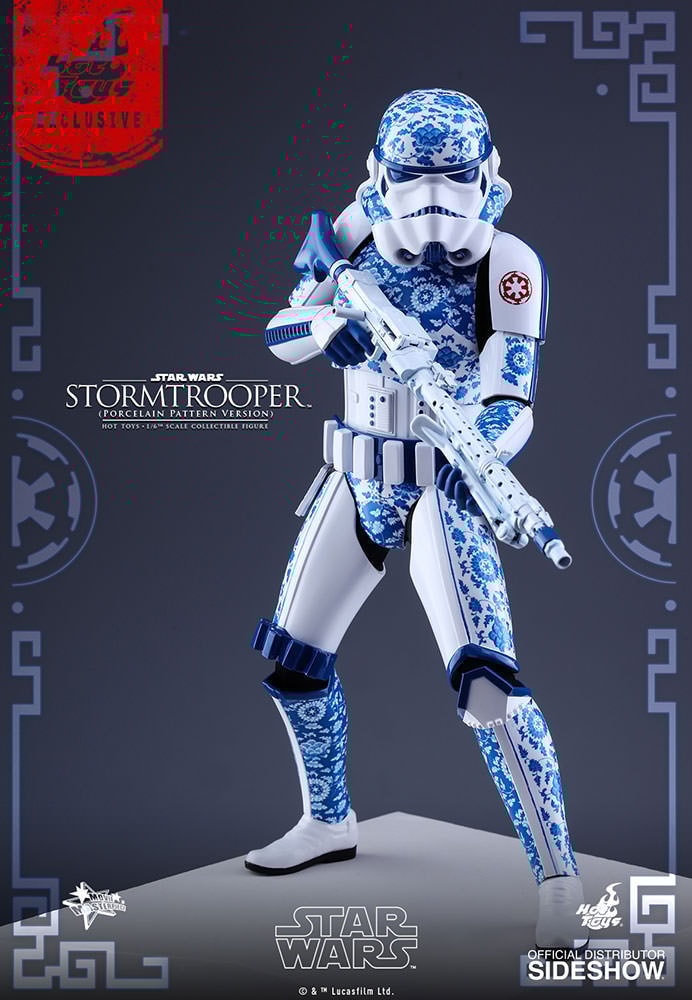 Star Wars Stormtrooper Porcelain Pattern Version Sixth Scale Star Wars Stormtrooper Porcelain Pattern Version Sixth Scale