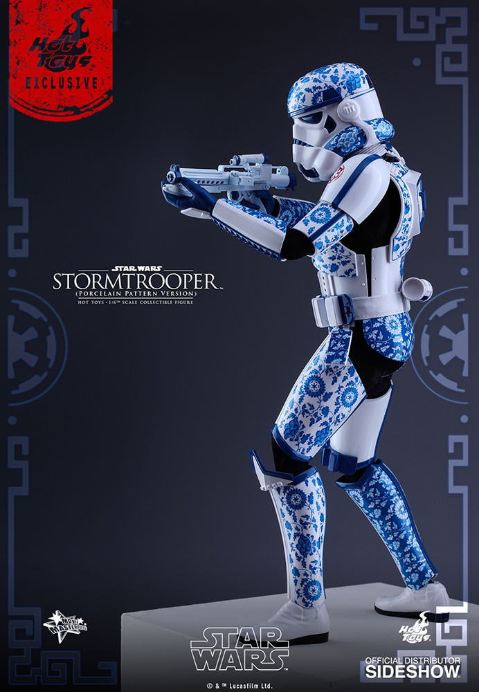 Star Wars Stormtrooper Porcelain Pattern Version Sixth Scale Figure  Exclusive Edition (Prototype Shown) View 8
