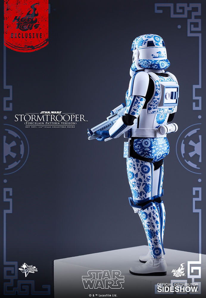 Star Wars Stormtrooper Porcelain Pattern Version Sixth Scale Figure  Exclusive Edition (Prototype Shown) View 11