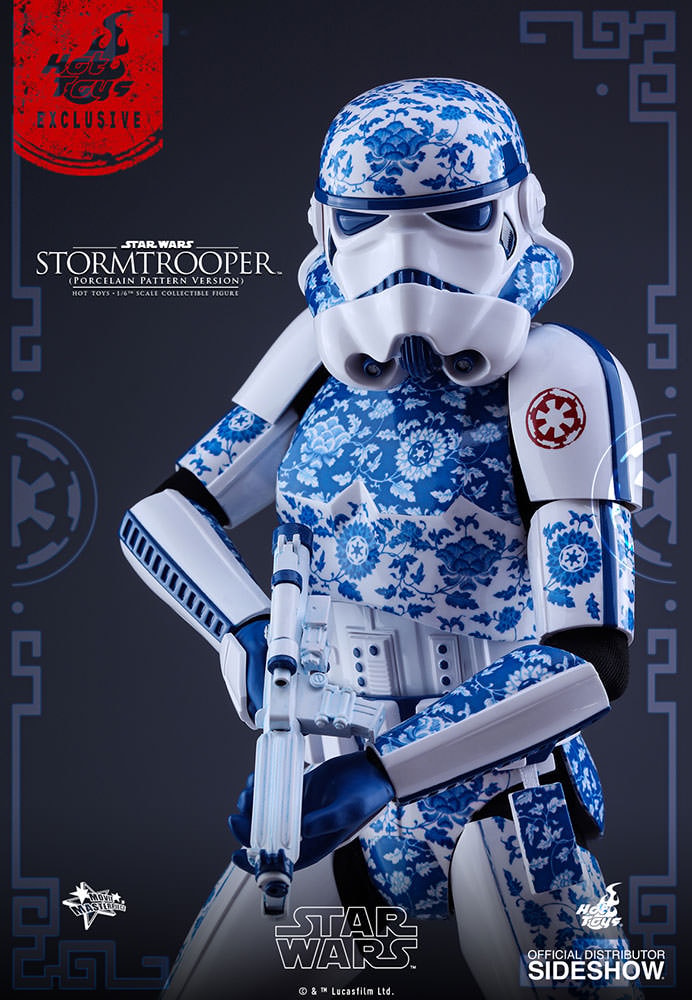 Star Wars Stormtrooper Porcelain Pattern Version Sixth Scale Figure  Exclusive Edition (Prototype Shown) View 15