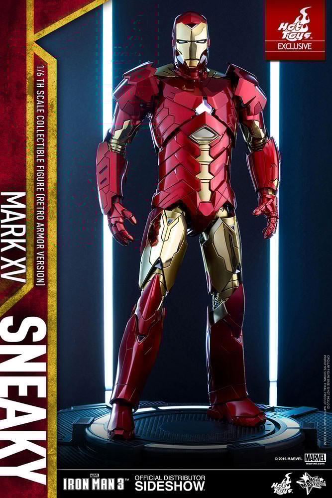 Marvel Iron Man Mark XV - Sneaky Retro Armor Version Sixth S