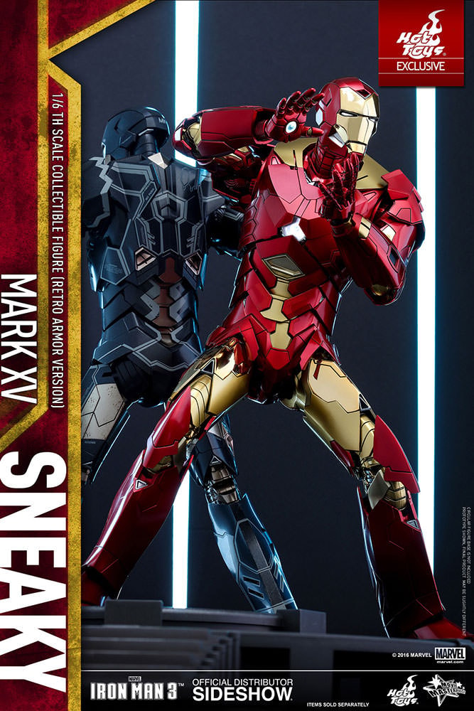 Marvel Iron Man Mark XV - Sneaky Retro Armor Version Sixth S