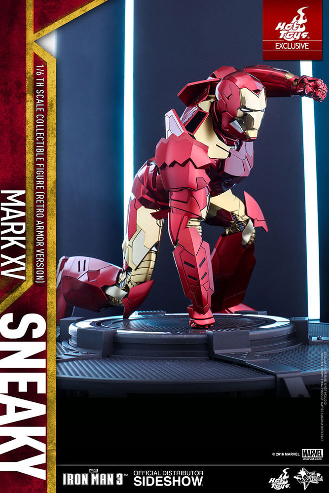 Marvel Iron Man Mark XV - Sneaky Retro Armor Version Sixth S