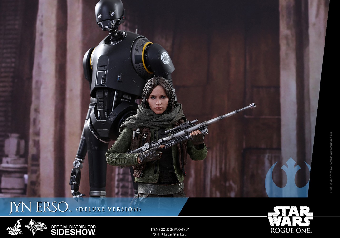 Star Wars Jyn Erso Deluxe Version Sixth Scale Figure by Hot