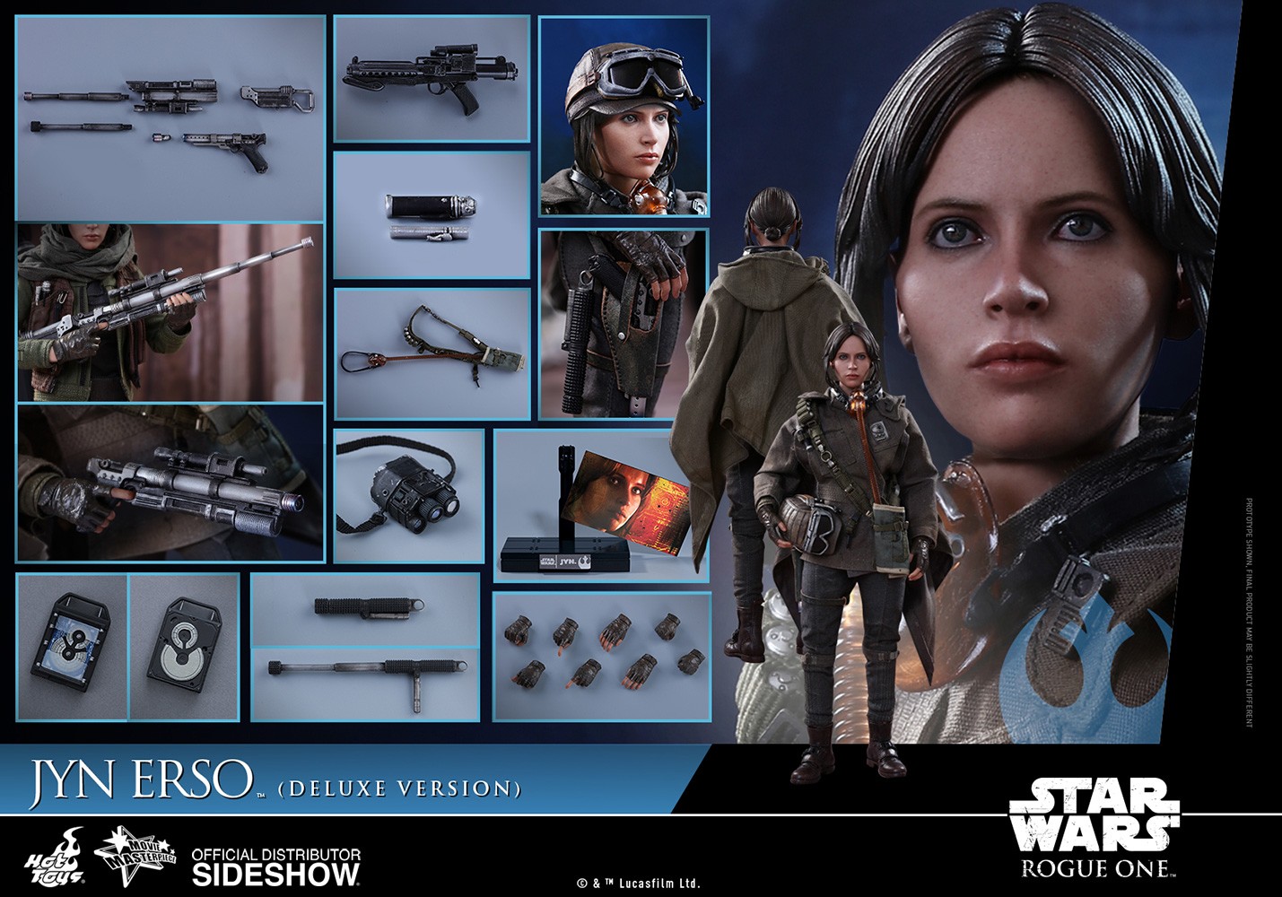 Jyn erso 2025 hot toys