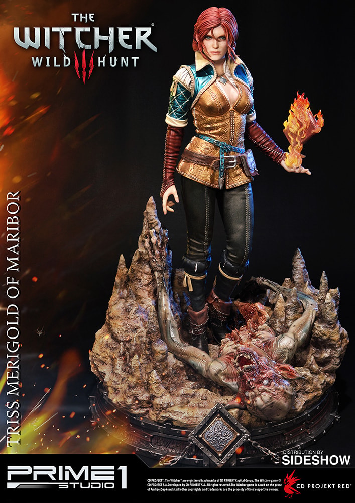 The Witcher 3: Wild Hunt Triss Merigold of Maribor Statues  Collector Edition (Prototype Shown) View 11