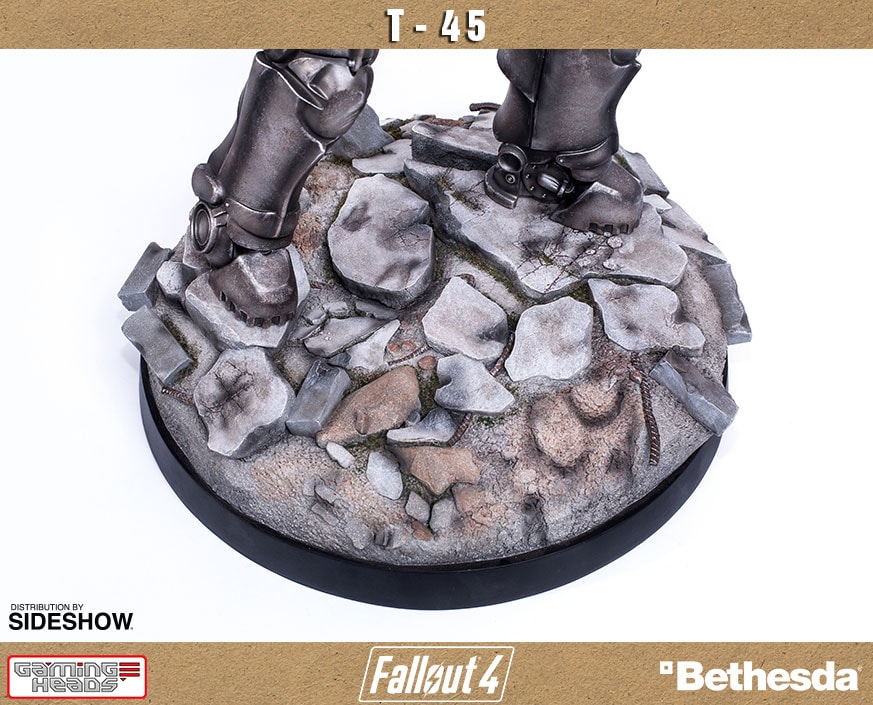 Fallout 4 T-45 Power Armor Statues  (Prototype Shown) View 5