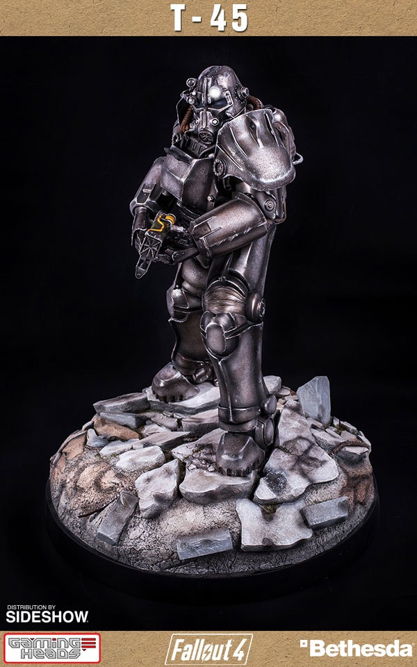 Fallout 4 T-45 Power Armor Statues  (Prototype Shown) View 13
