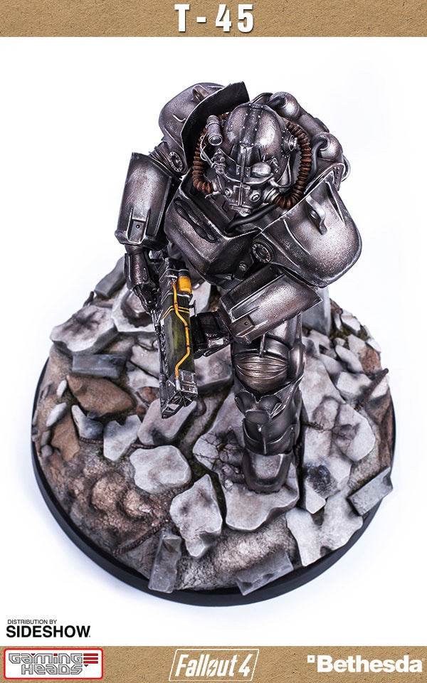 Fallout 4 T-45 Power Armor Statues  (Prototype Shown) View 18