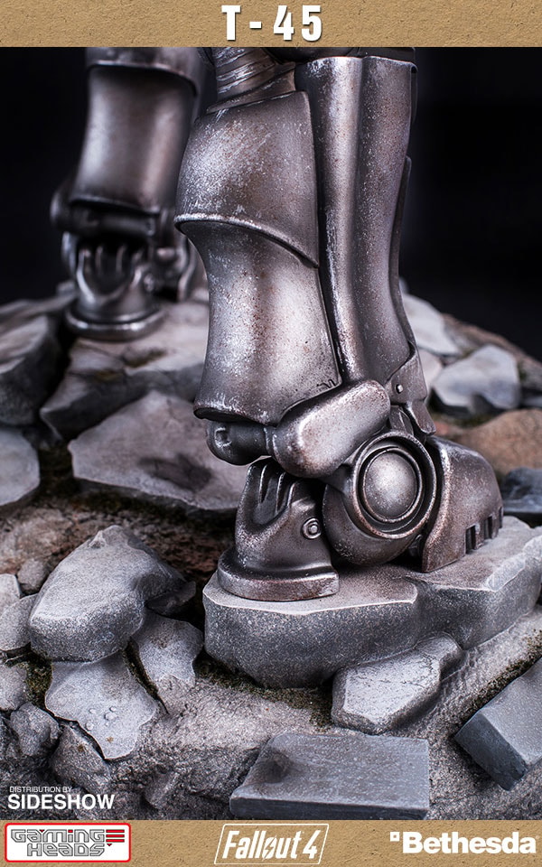 Fallout 4 T-45 Power Armor Statues  (Prototype Shown) View 22