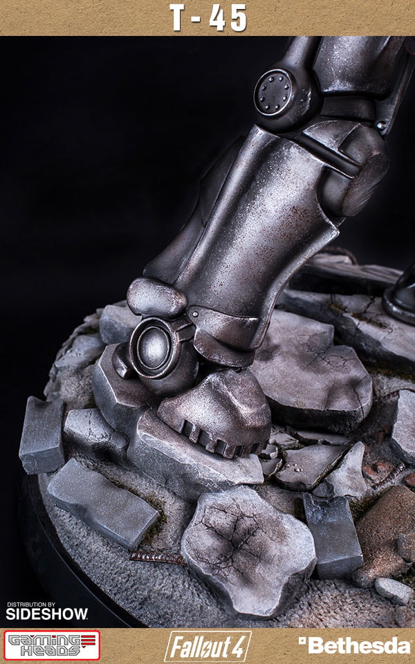 Fallout 4 T-45 Power Armor Statues  (Prototype Shown) View 23