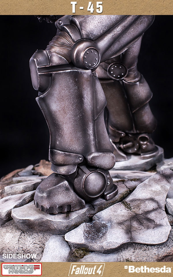 Fallout 4 T-45 Power Armor Statues  (Prototype Shown) View 24