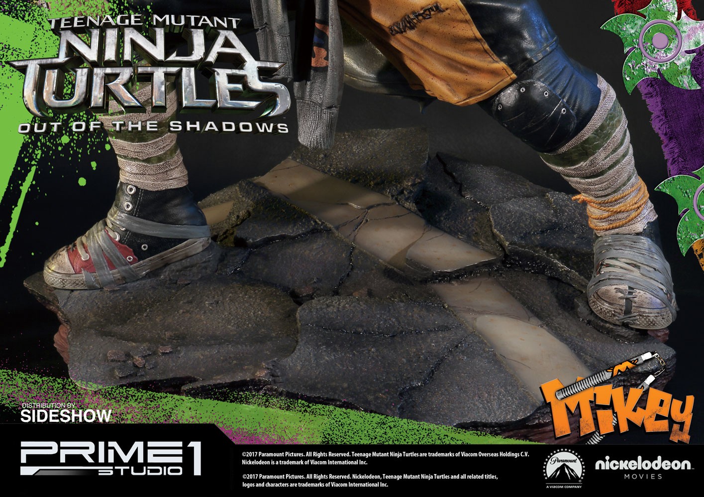 TMNT Michelangelo Statue by Prime 1 Studio | Sideshow Collectibles, image size:1415x1000