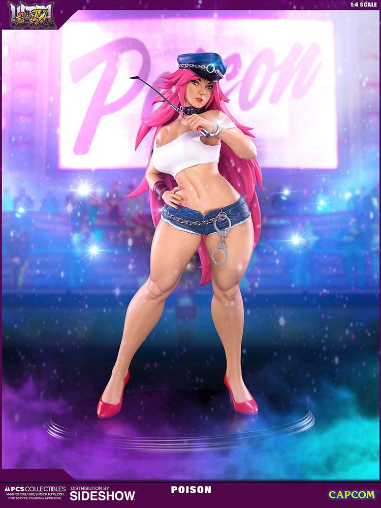 Street Fighter Poison Statues  (Prototype Shown) View 1