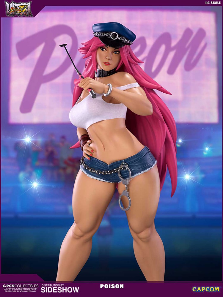 Street Fighter Poison Statues  (Prototype Shown) View 4