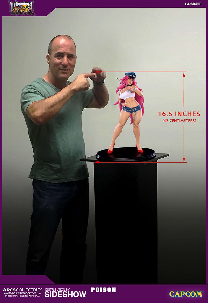 Street Fighter Poison Statues  (Prototype Shown) View 16