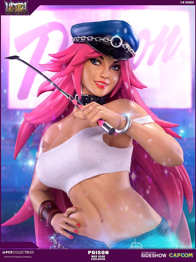 Street Fighter Poison Mad Gear Statue by Pop Culture Shock