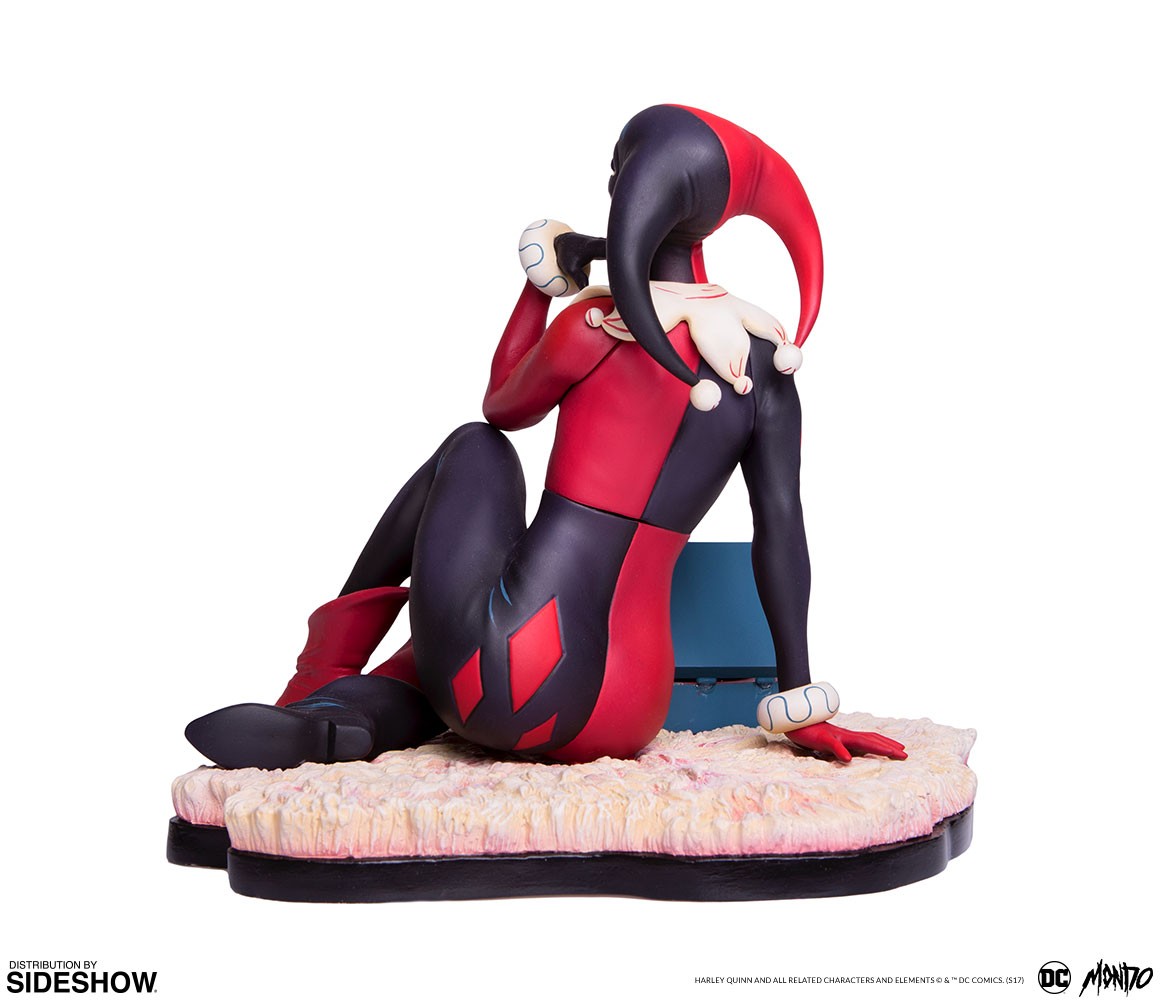 男性に人気！ My for Waiting Comics DC J Mondo by Statue Quinn Harley Man アメコミ
