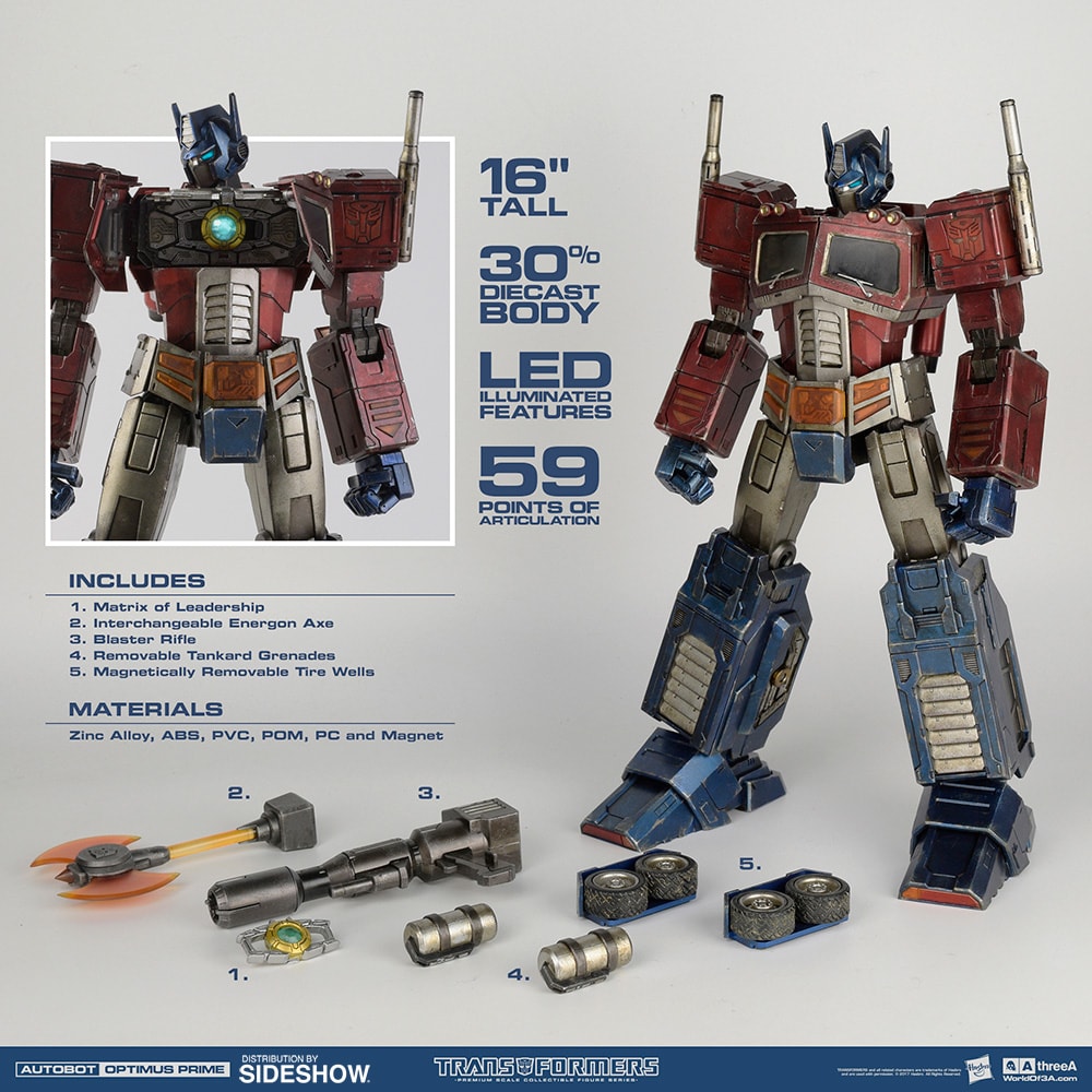 激安商品 Transformers Optimus Prime Classic Edition Collectible Figur ムービー