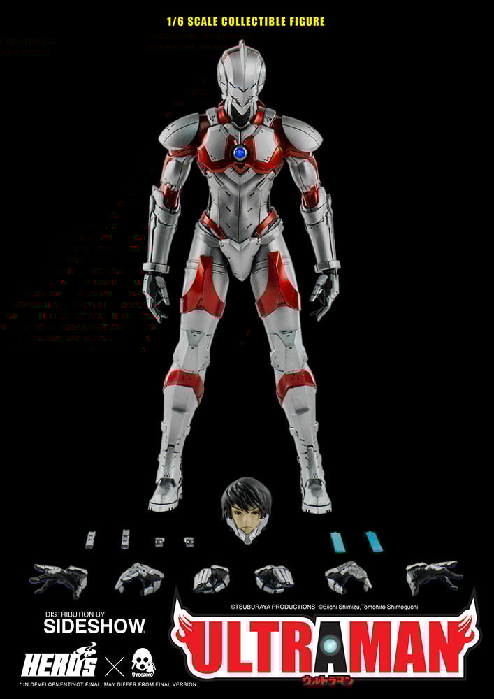Ultraman Ultraman Suit Sixth Scale Figure by Threezero