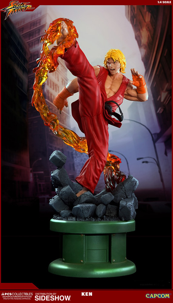 Ken Masters with Dragon Flame (Prototype Shown) View 1