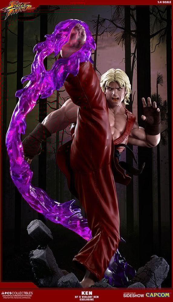Ken Masters Violent Ken with Dragon Flame Exclusive Edition View 15