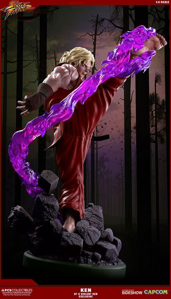 Ken Masters Violent Ken with Dragon Flame Exclusive Edition View 11