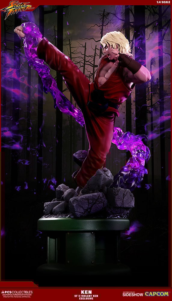 Ken Masters Violent Ken with Dragon Flame Exclusive Edition View 9