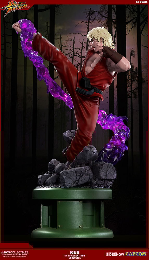 Ken Masters Violent Ken with Dragon Flame Exclusive Edition View 2