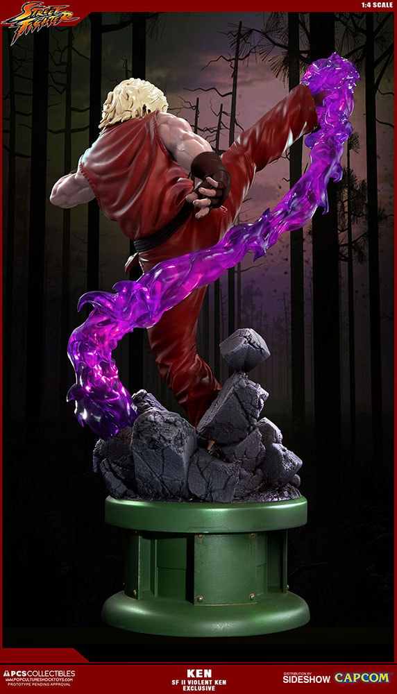 Ken Masters Violent Ken with Dragon Flame Exclusive Edition View 7