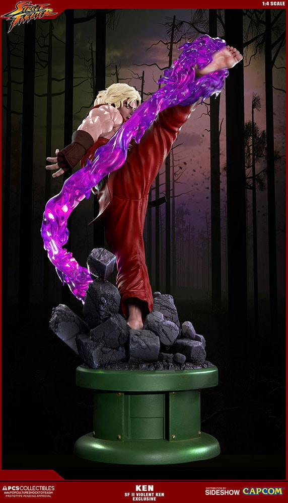 Ken Masters Violent Ken with Dragon Flame Exclusive Edition View 6
