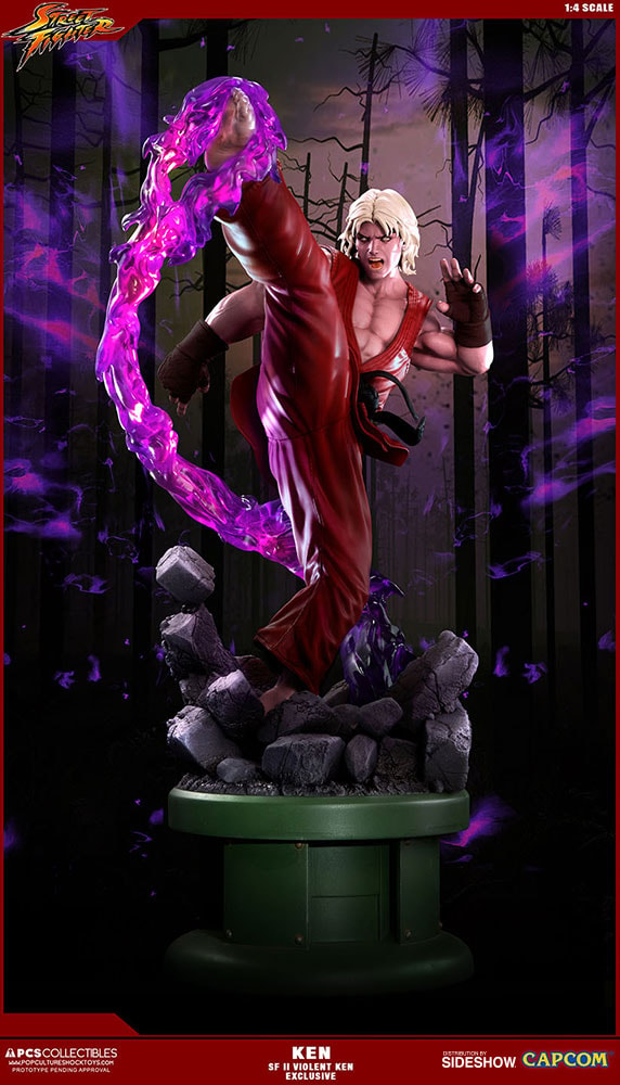 Ken Masters Violent Ken with Dragon Flame Exclusive Edition View 4