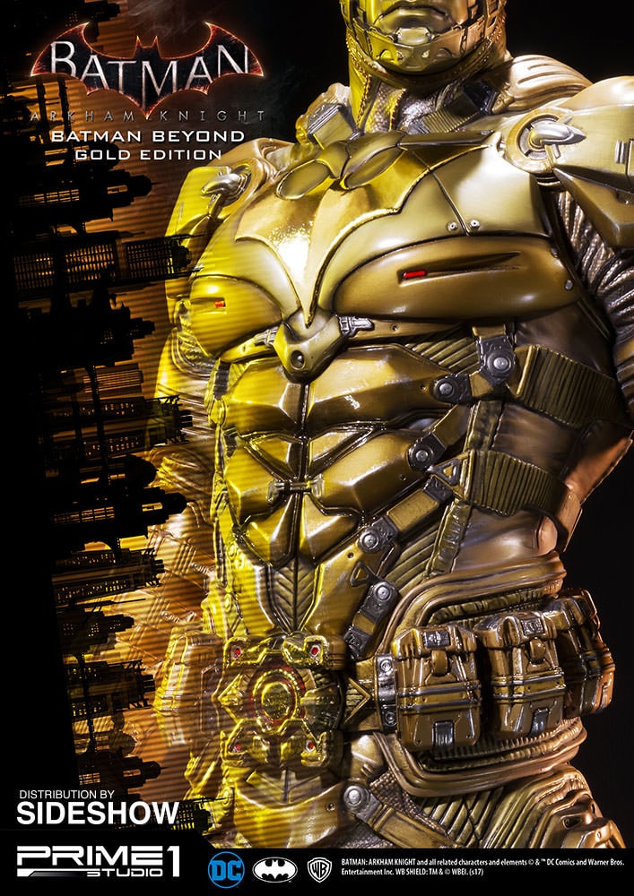 DC Comics Batman Beyond - Gold Edition Statues  Exclusive Edition (Prototype Shown) View 7