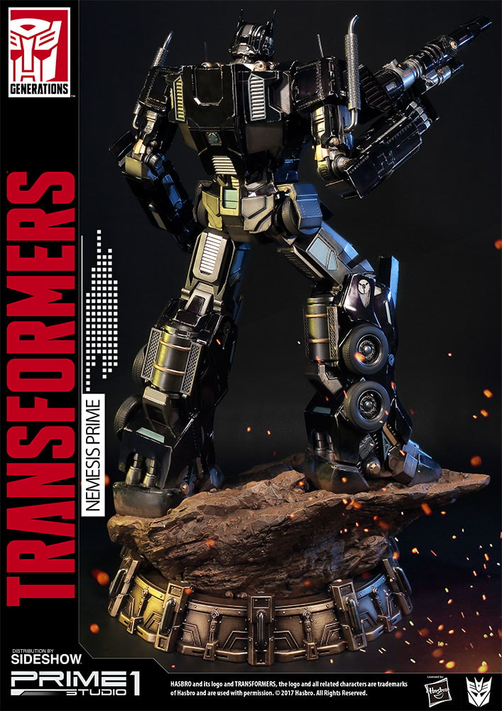 Transformers Nemesis Prime Transformers Generation 1 Statues  Exclusive Edition (Prototype Shown) View 8