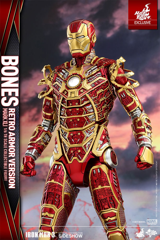 Iron Man Mark XLI - Bones Retro Armor Version