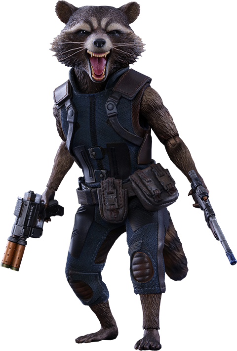 Marvel Rocket Sixth Scale Figure by Hot Toys | Sideshow