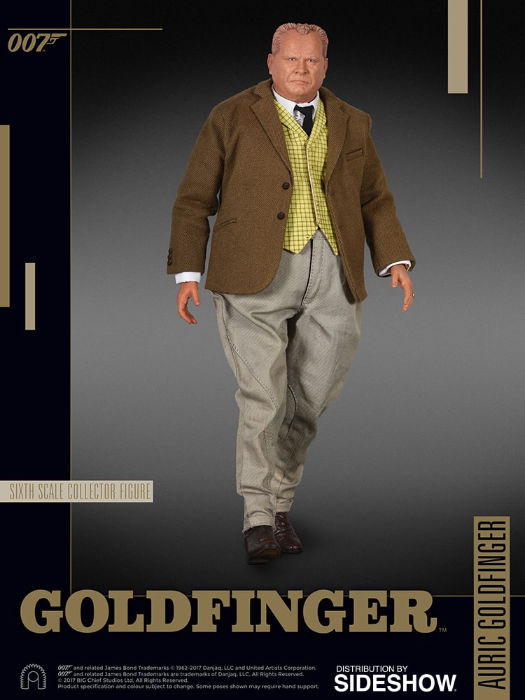 James Bond Auric Goldfinger Sixth Scale Figure  (Prototype Shown) View 1