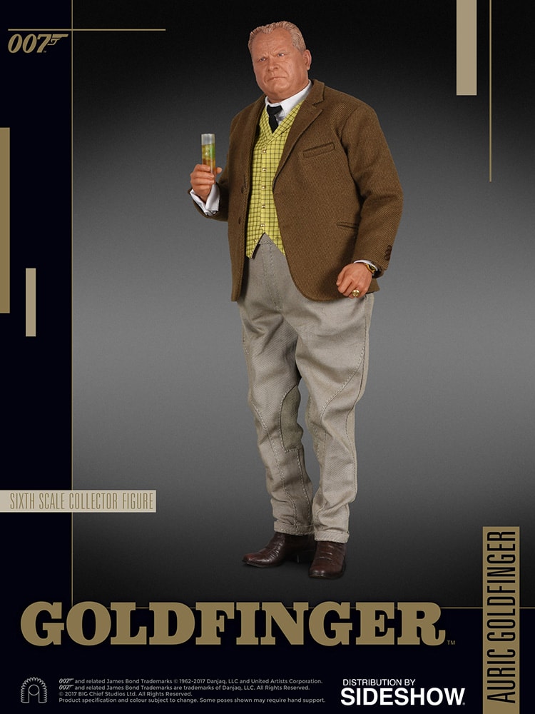 James Bond Auric Goldfinger Sixth Scale Figure  (Prototype Shown) View 3