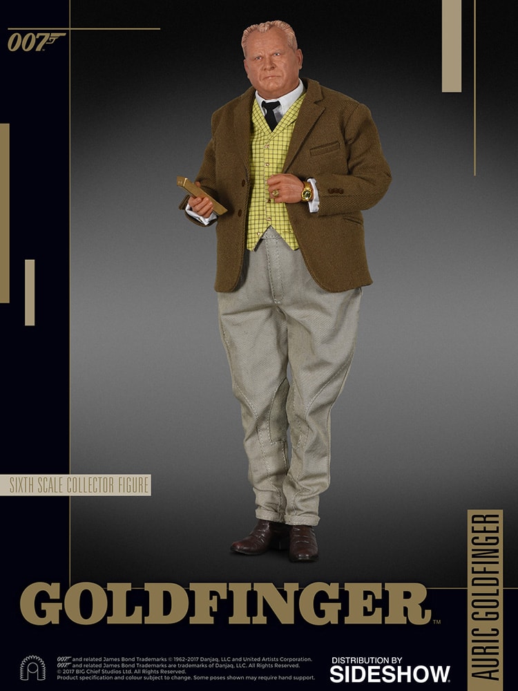 James Bond Auric Goldfinger Sixth Scale Figure by BIG Chief