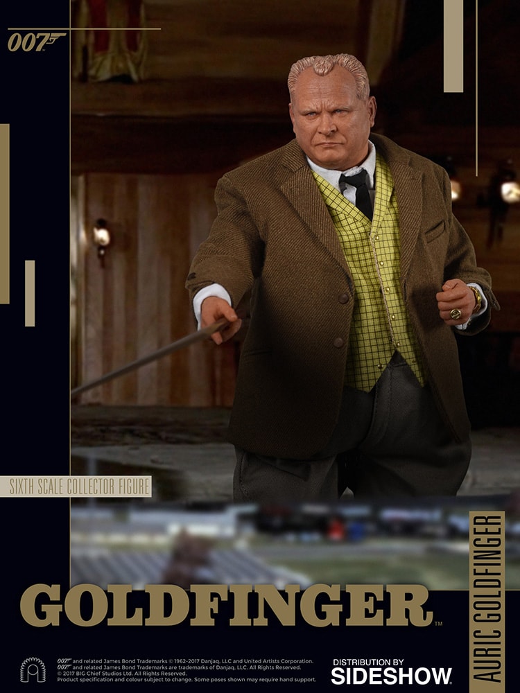 James Bond Auric Goldfinger Sixth Scale Figure  (Prototype Shown) View 7