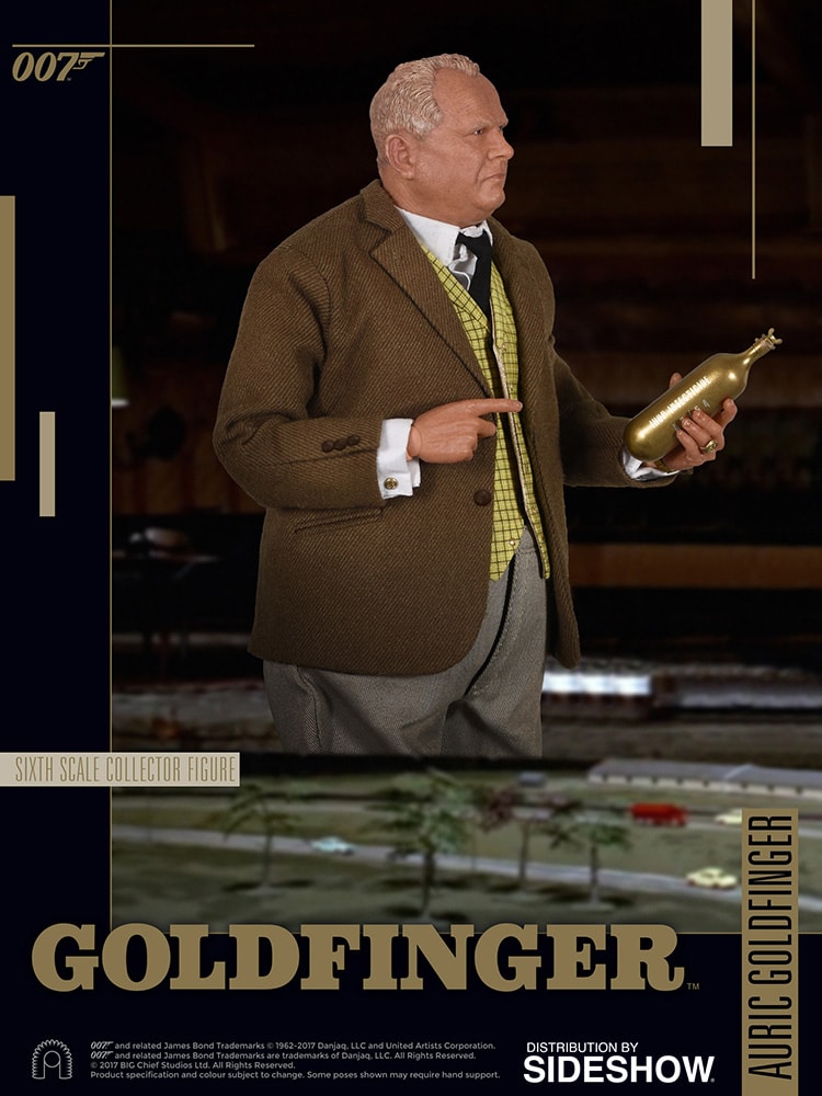 James Bond Auric Goldfinger Sixth Scale Figure  (Prototype Shown) View 8
