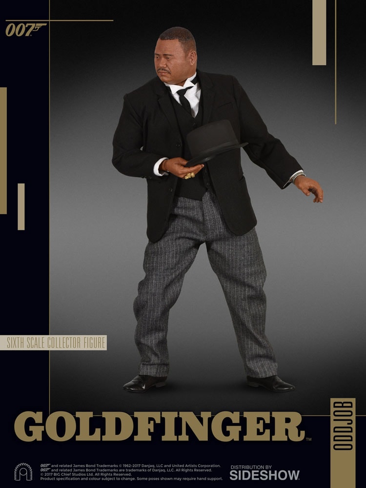 James Bond Oddjob Sixth Scale Figure by BIG Chief Studios