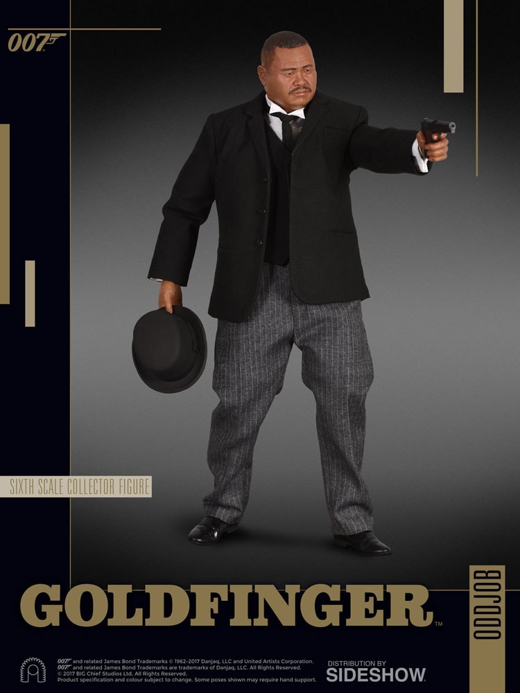 James Bond Oddjob Sixth Scale Figure by BIG Chief Studios